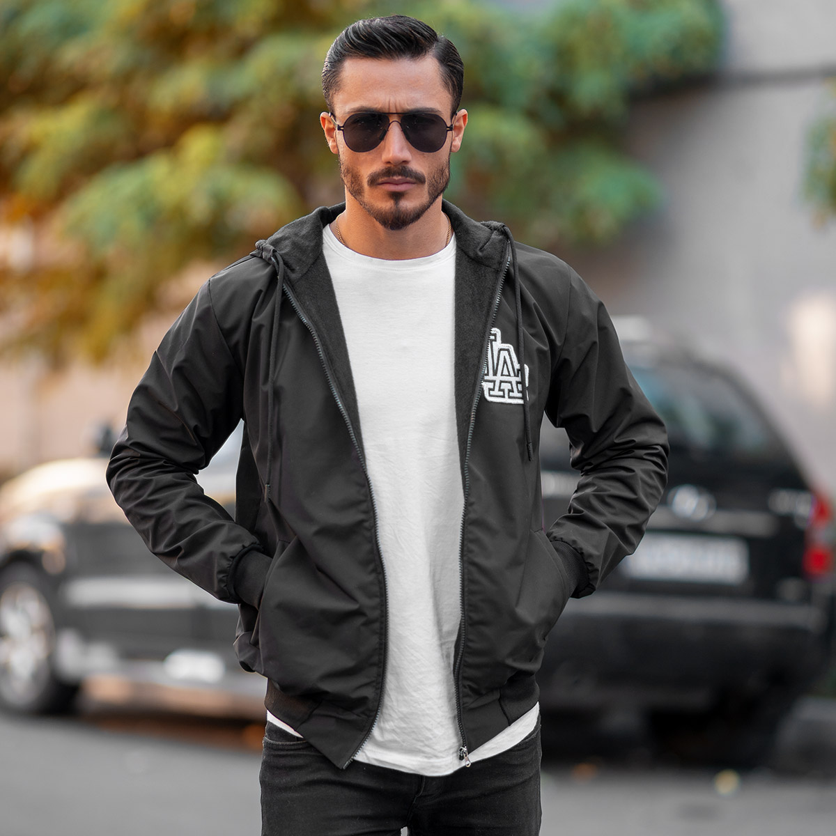 سوئی شرت LA مشکی